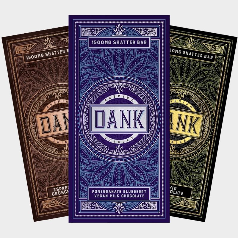 DANK - Artisan Shatter Bars [1500mg]