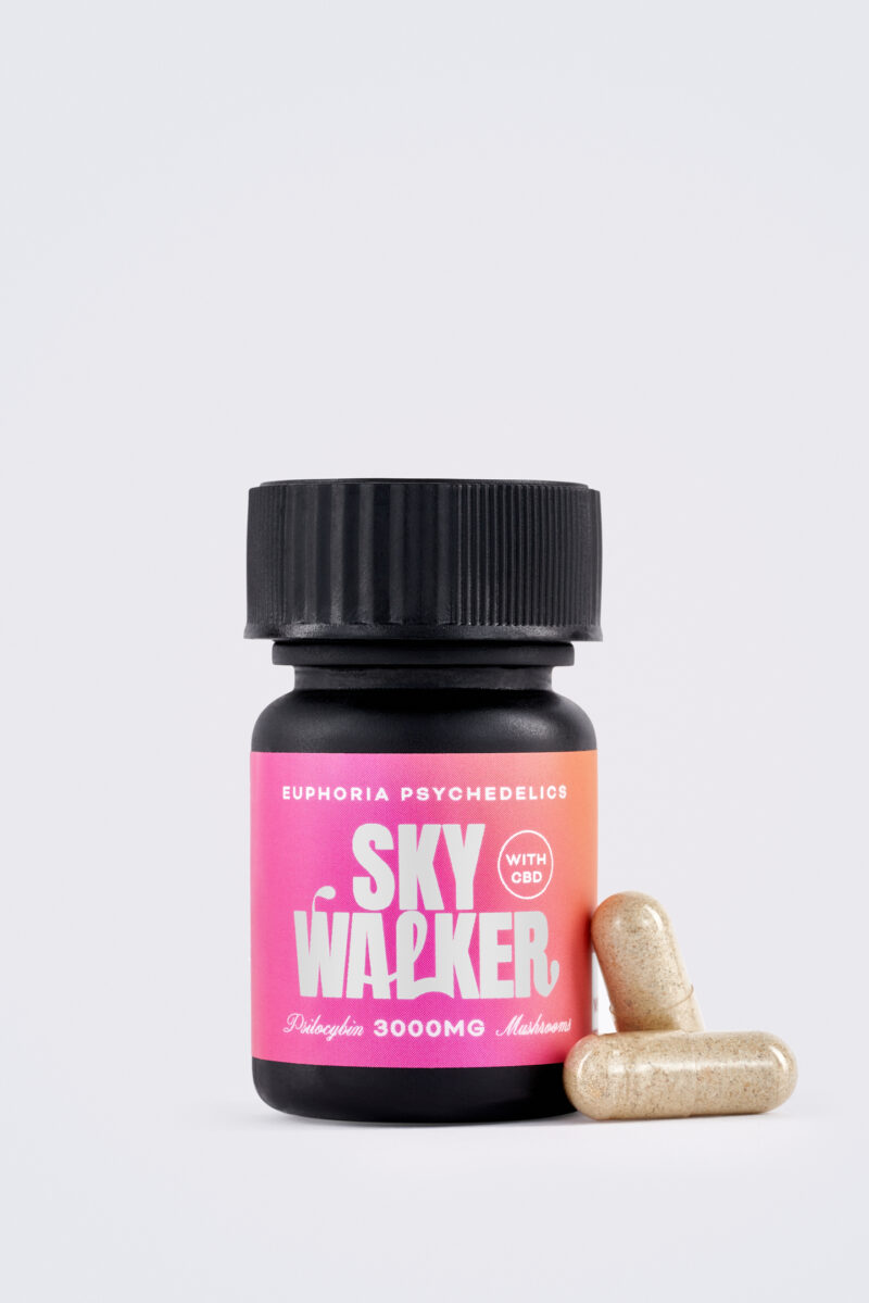 Euphoria Psychedelics – Skywalker Capsules [1500mg - 3000mg]