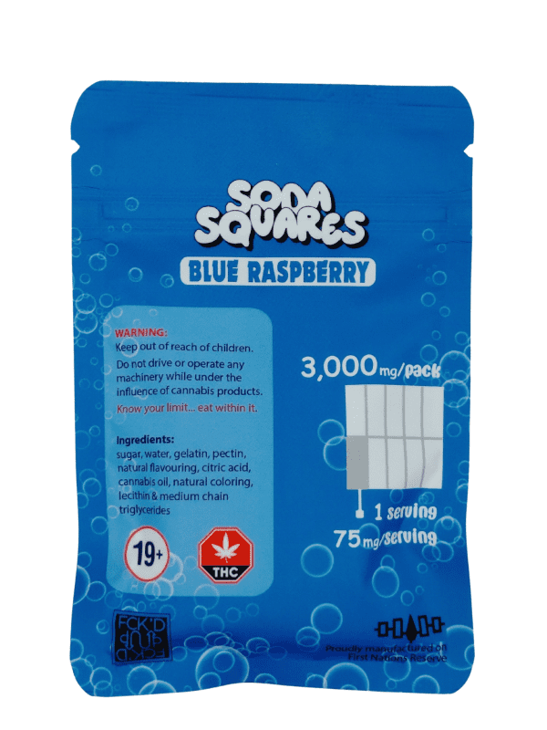 Soda Squares - Infused THC Gummies [3000mg] - Image 2