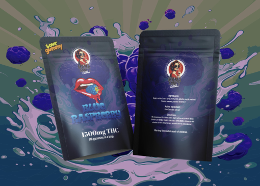 Mama Anne’s - Blue Raspberry Infused Gummy [1500mg]