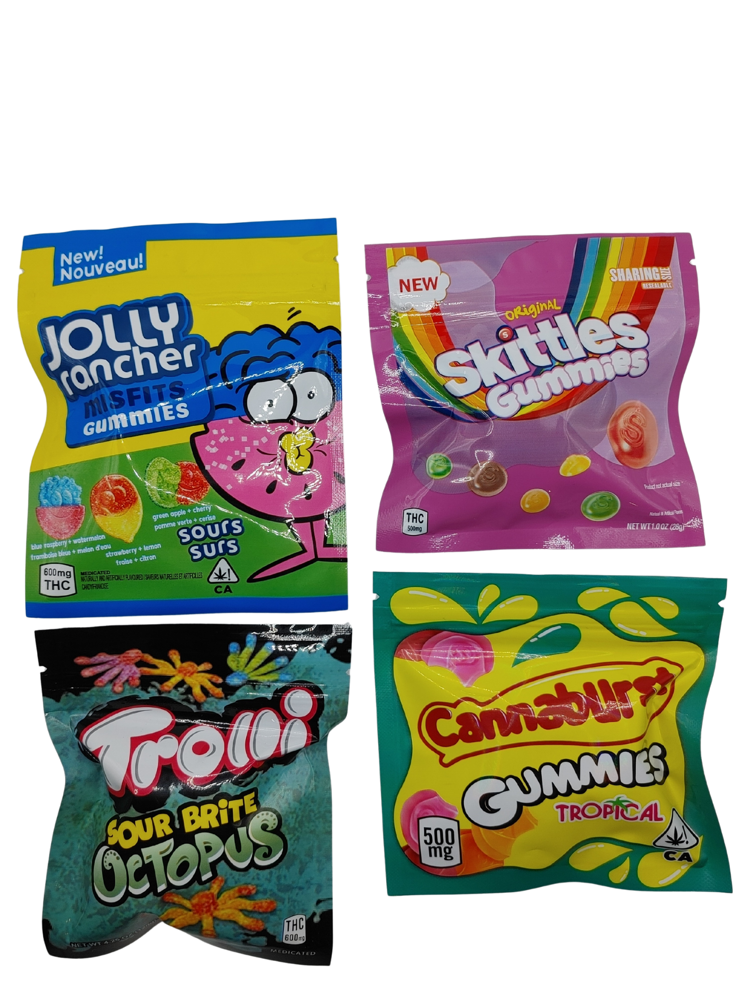 Assorted THC Gummies [500mg]