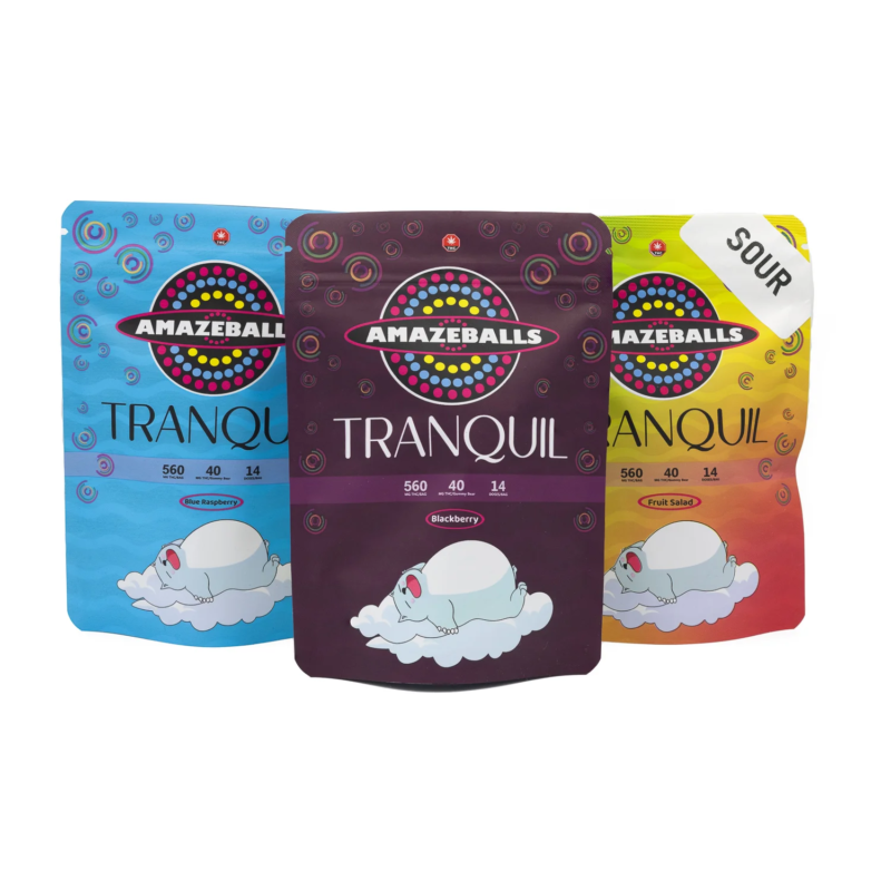 AMAZEBALLS - Tranquil THC Infused Gummies [560mg]