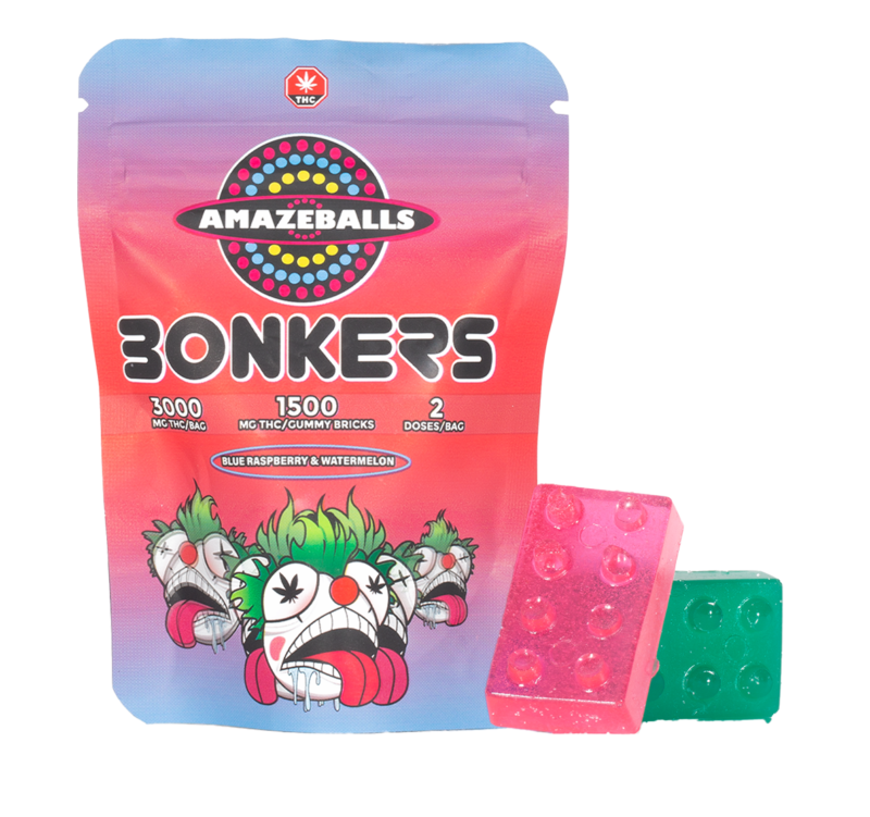 AMAZEBALLS - Bonkers THC Infused Gummies [3000mg]