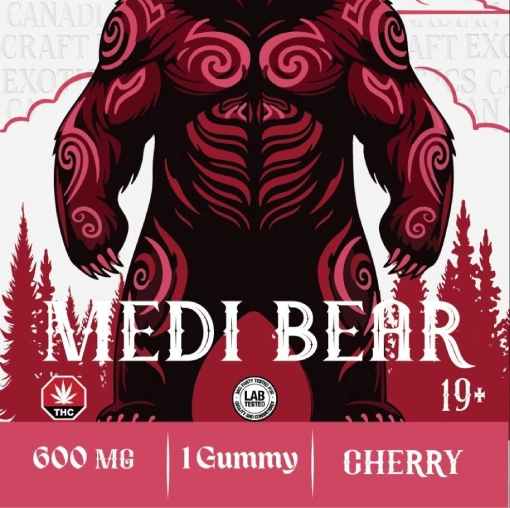 CCE – Medi Bear THC Gummy [600mg]