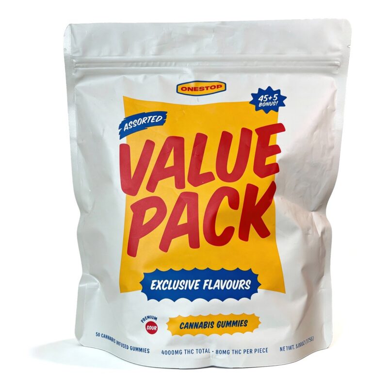 ONESTOP - Assorted Gummies Value Pack [4000mg]