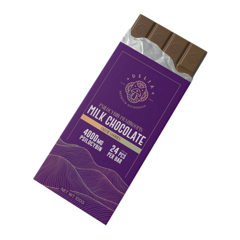 DELIA – Psilocybin Chocolate Bar [4000mg]