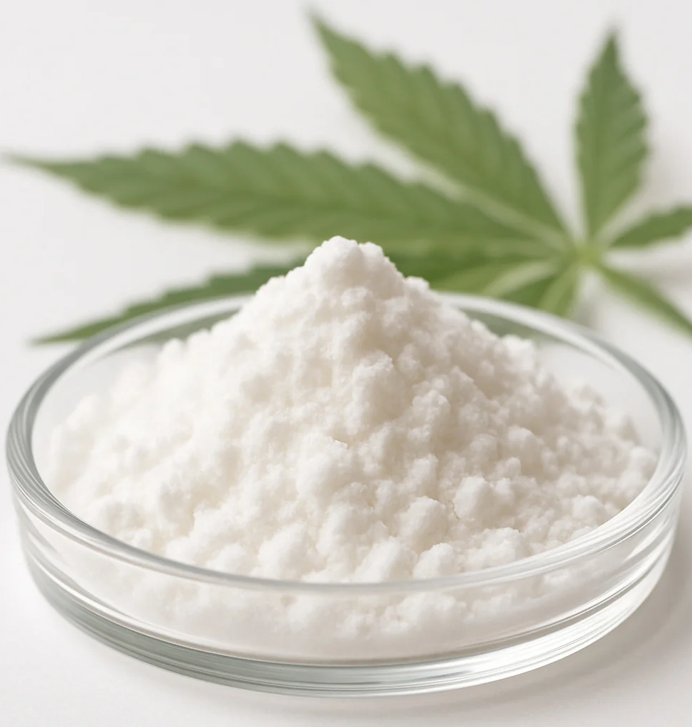 CBD – Raw Isolate Powder product packaging